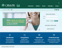 Tablet Screenshot of crmpr.org.br